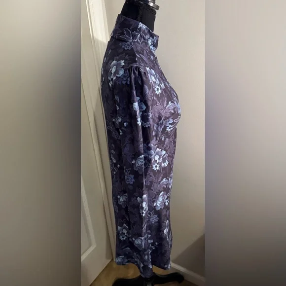 Smith & Quinn Dottie Dress Royal Rose Floral XS NWT - Picture 4 of 7